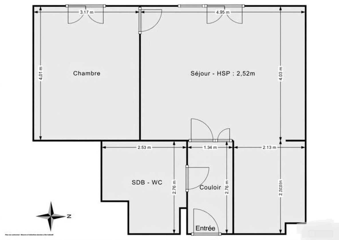 Appartement T2 en résidence 6