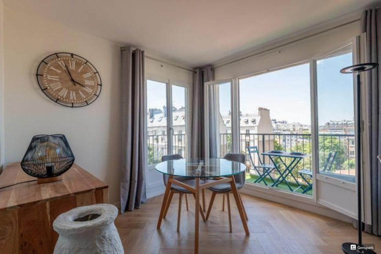 Quartier Vaugirard - 2 pièces avec balcon vue Tour Eiffel et Box 3